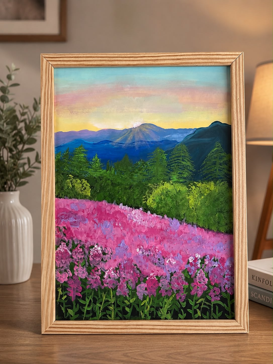 Fields in Bloom, Land and sea