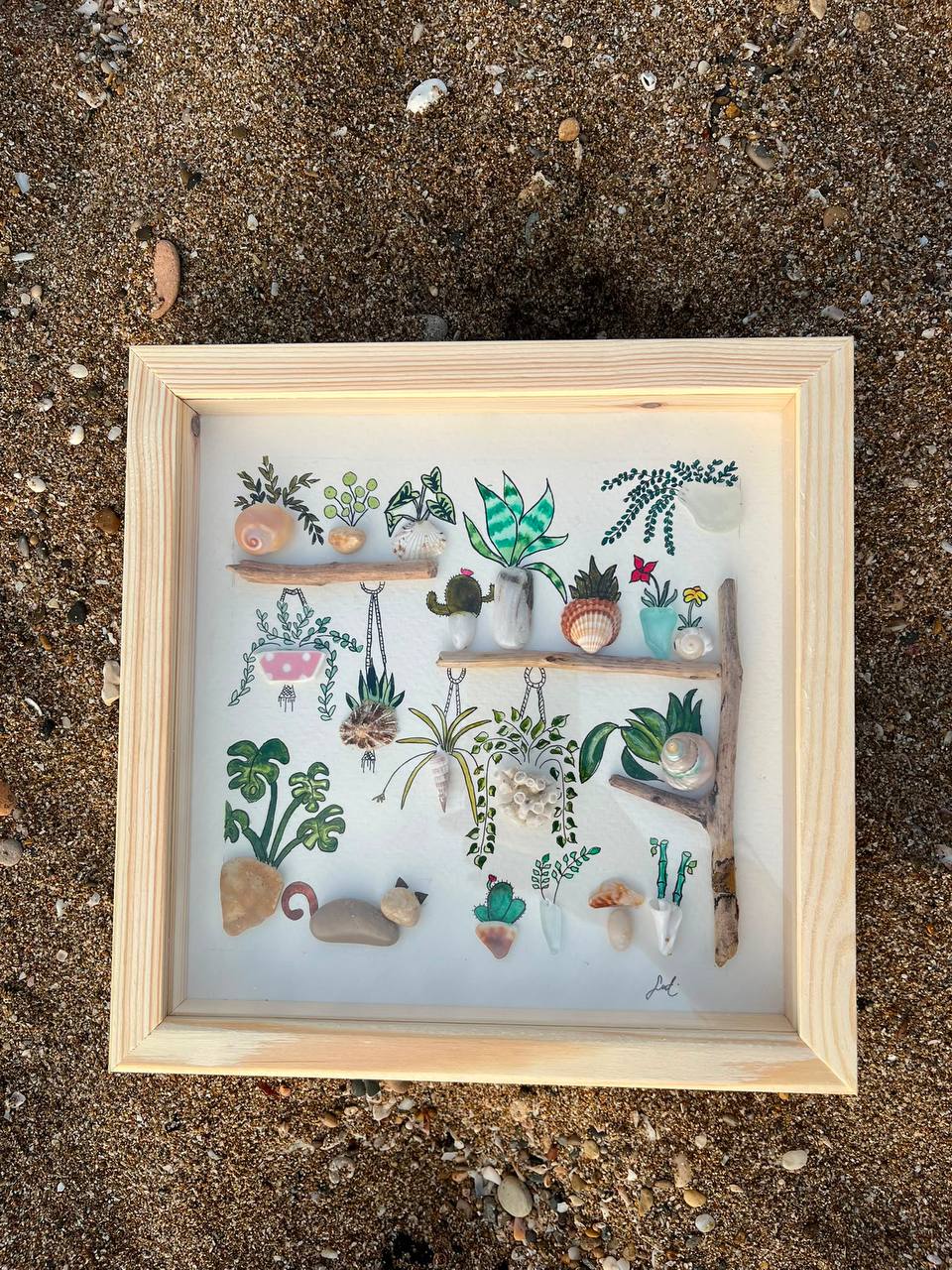 Shoreline Garden I, Signature Coastal Botanicals
